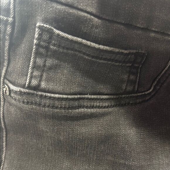 CHICO’S EMBELLISHED PULL-ON ANKLE JEGGINGS. DARK NIGHT WASH. - Picture 7 of 9